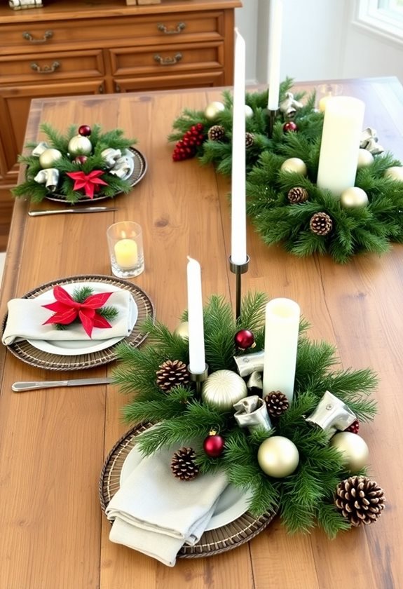 affordable festive table decor