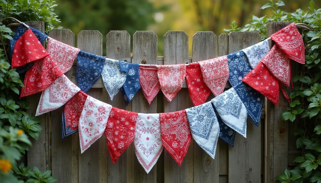 affordable patriotic bunting ideas