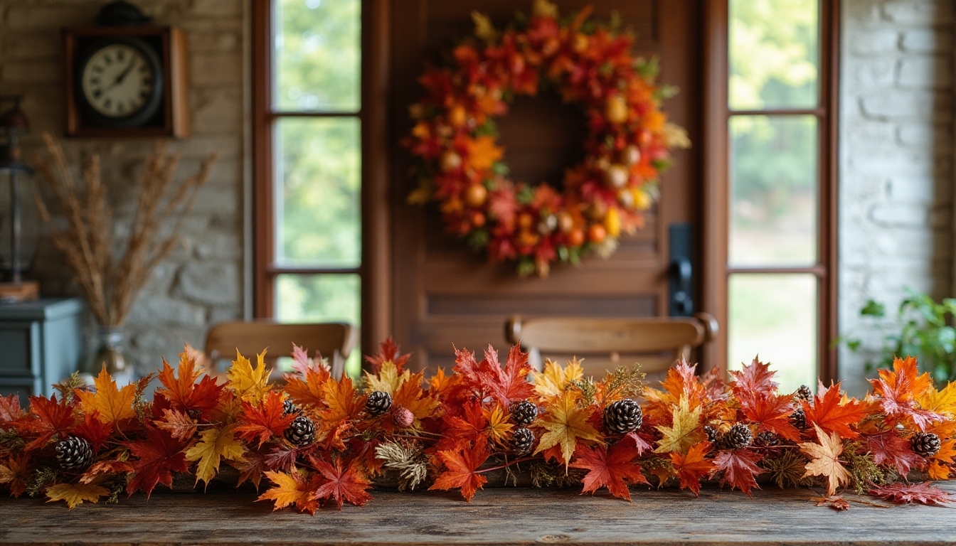 autumn leaf decorations tutorial