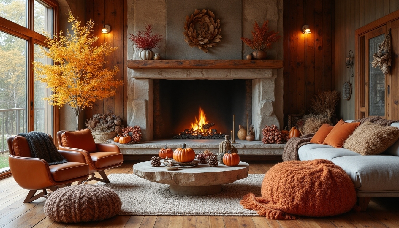 autumn nature inspired decor ideas