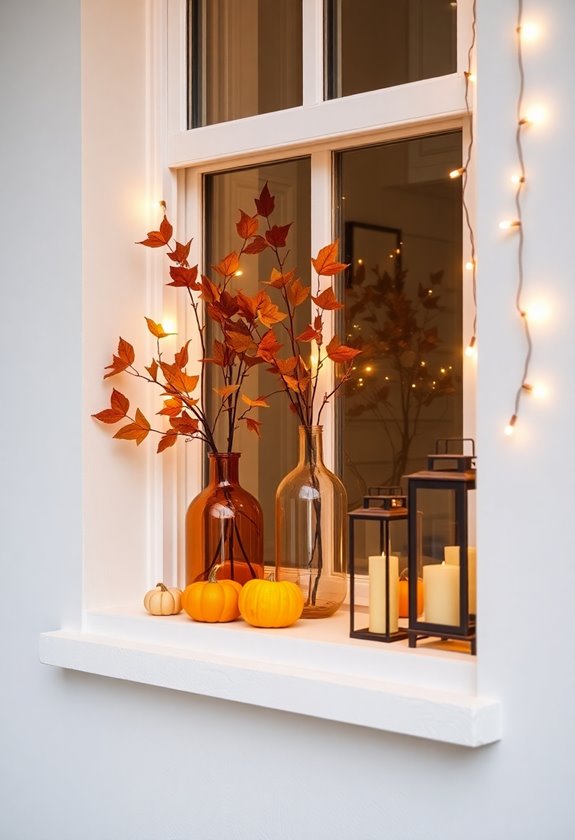 autumn window display ideas