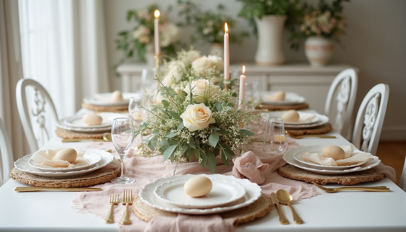 biblical easter table decorations