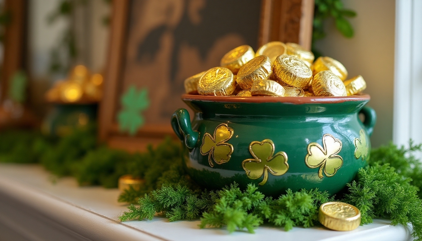 budget friendly pot centerpiece