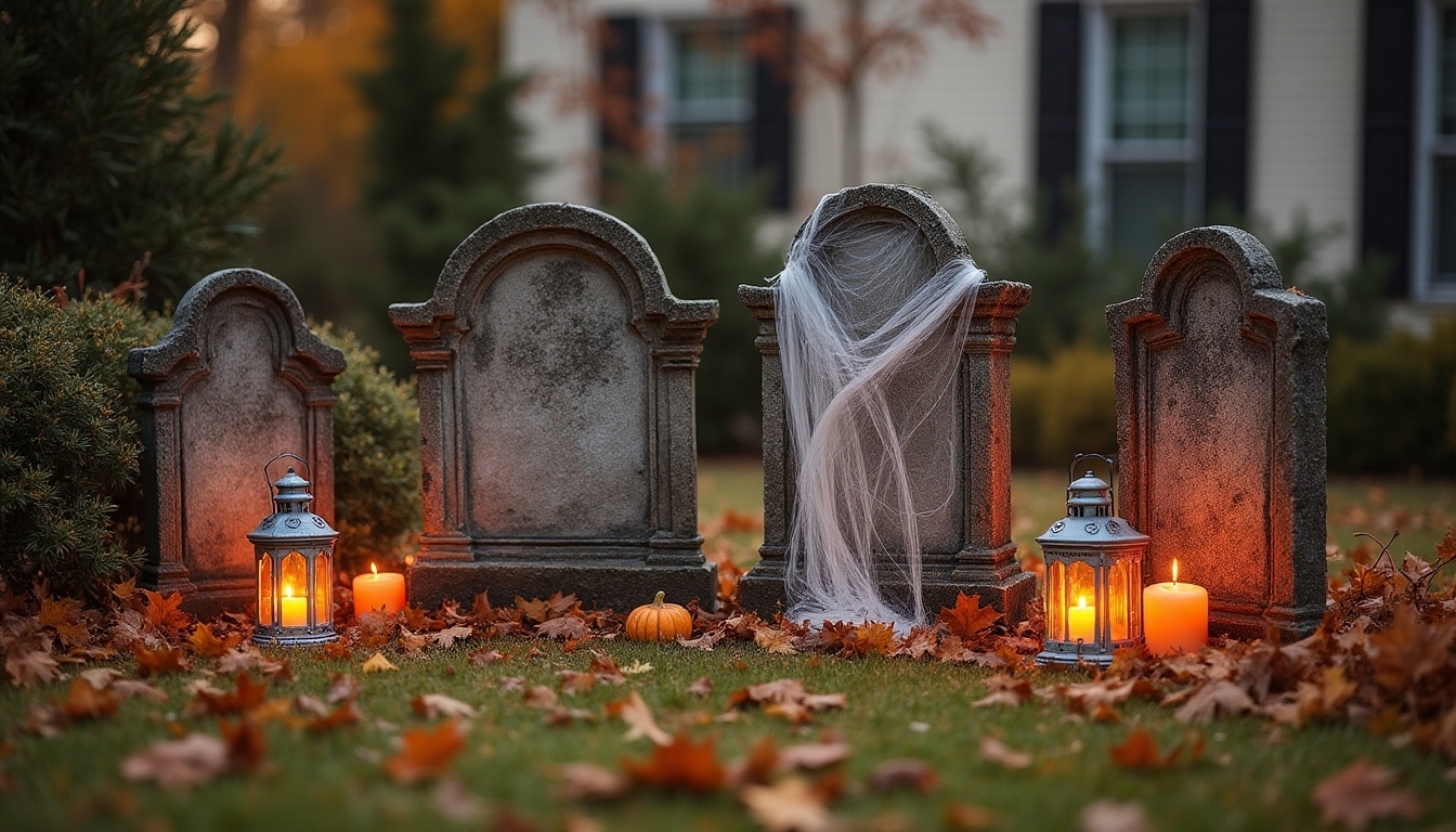 budget friendly spooky halloween props