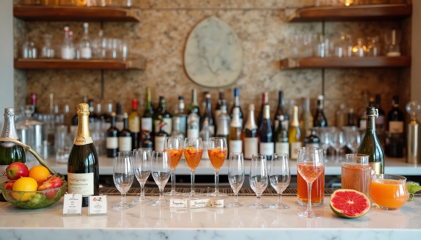 build your own champagne tasting