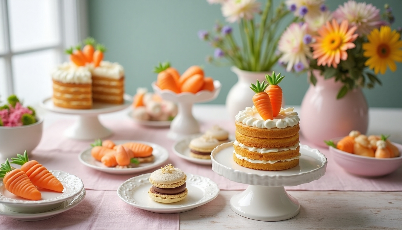 bunny and carrot treats