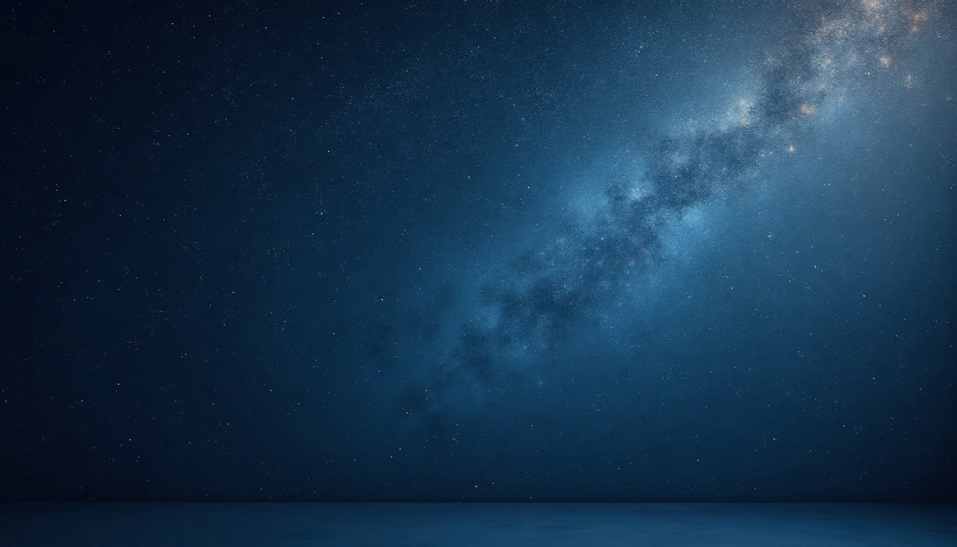 celestial midnight sky backdrop