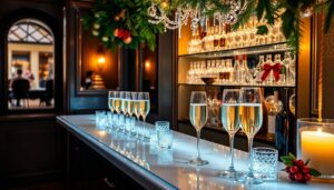 champagne bar celebration ideas