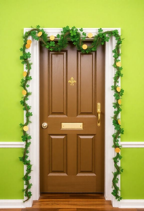 charming door frame creation