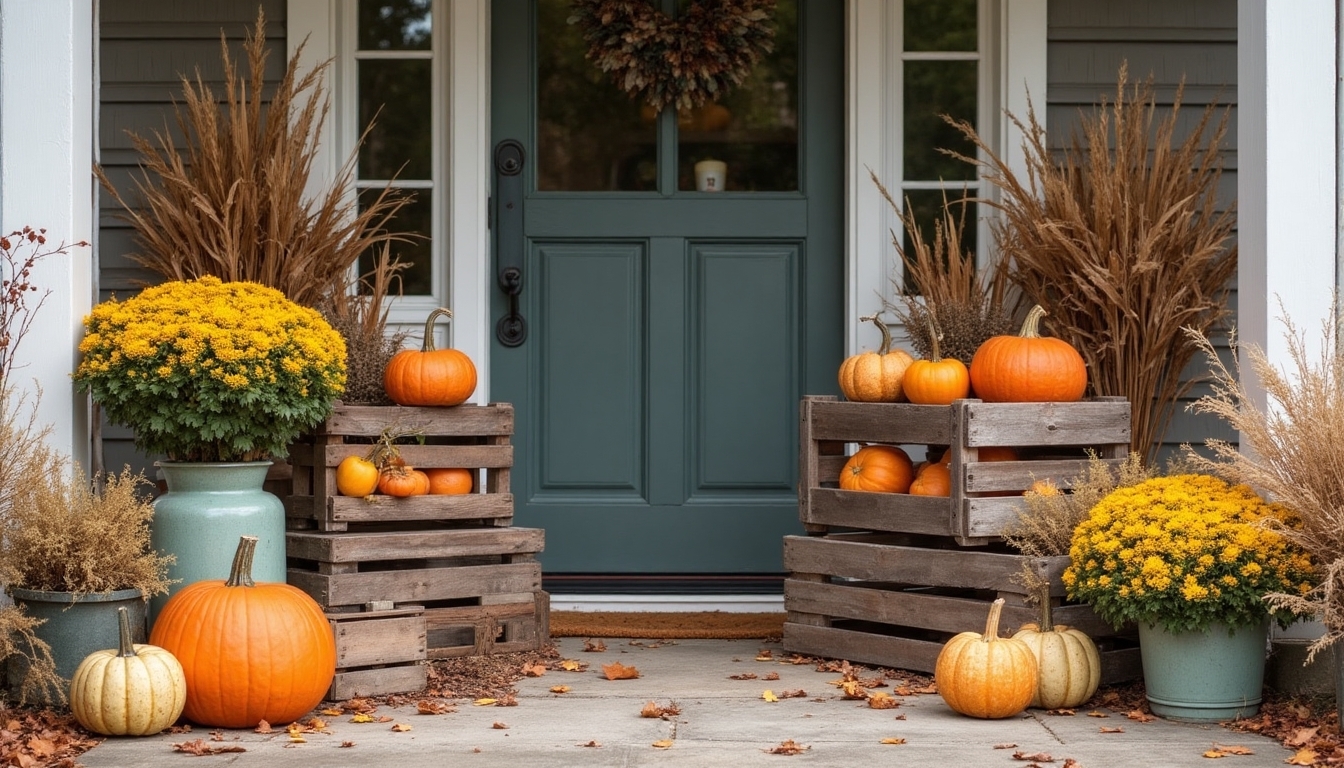 charming vintage farm display