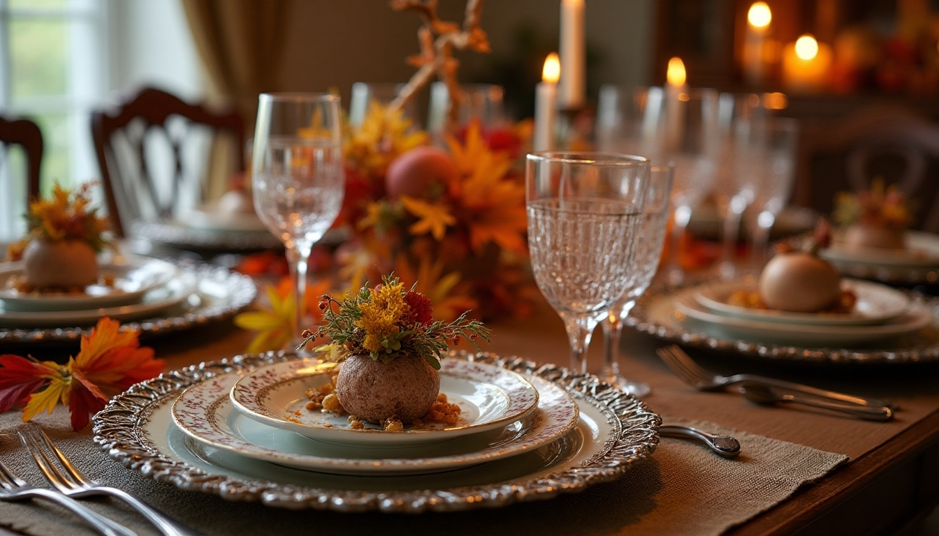 cherished family heirloom table settings
