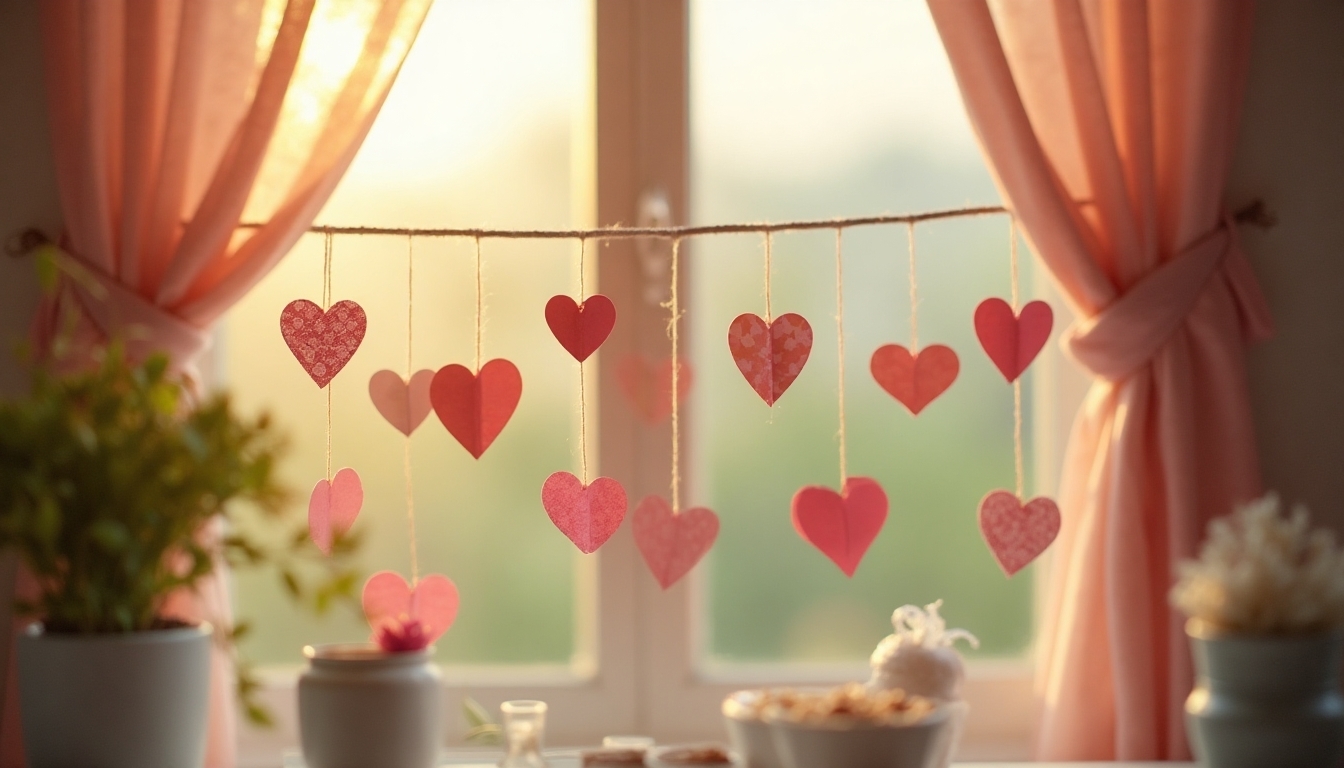 colorful heart shaped notes