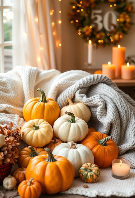 cozy autumn indoor decor