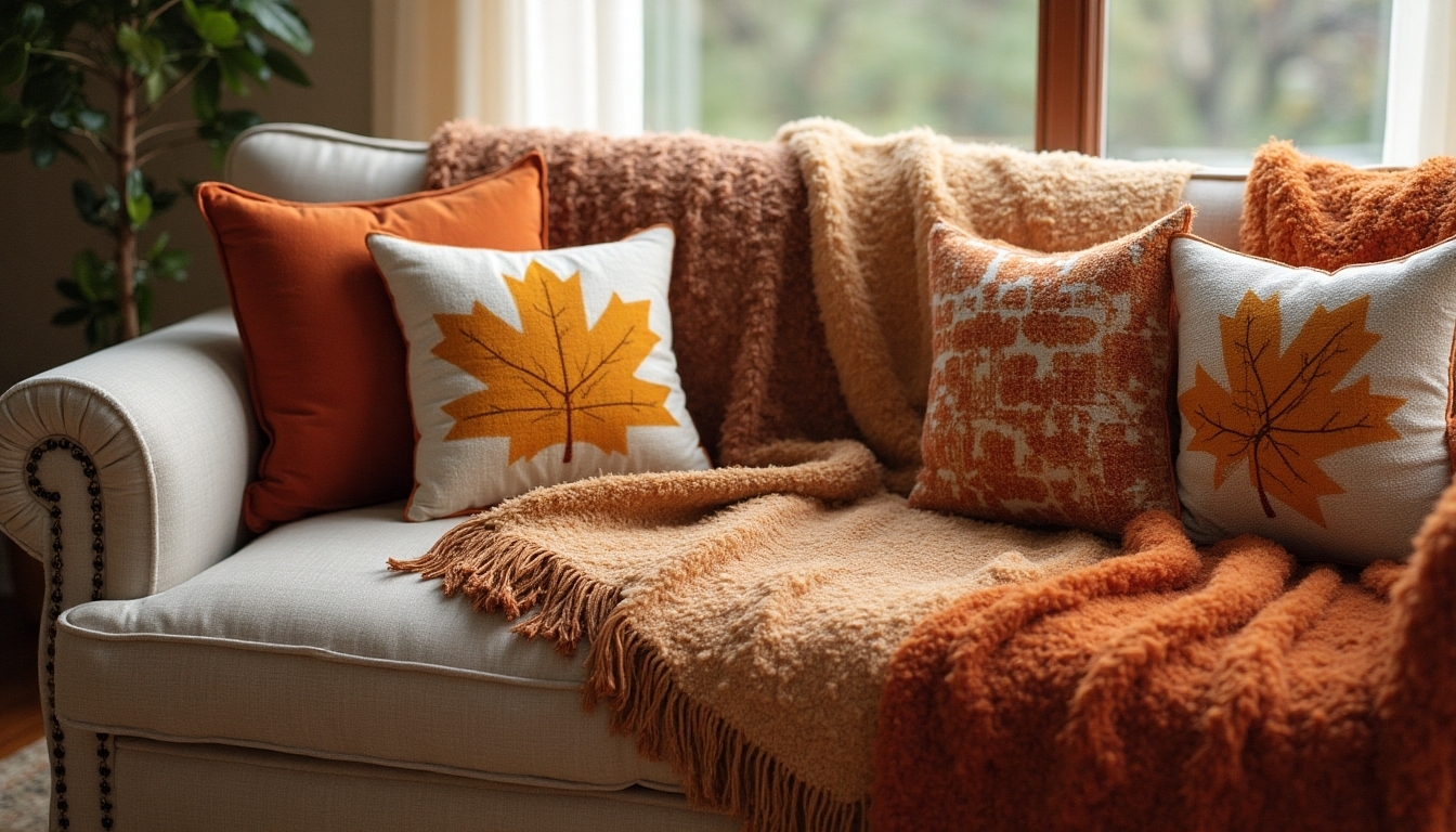 cozy autumn living room decor