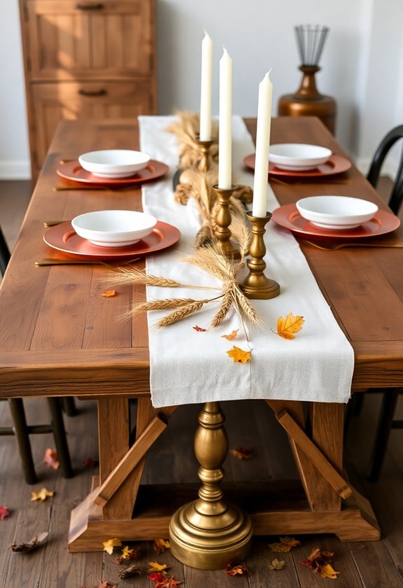 cozy farmhouse thanksgiving decor