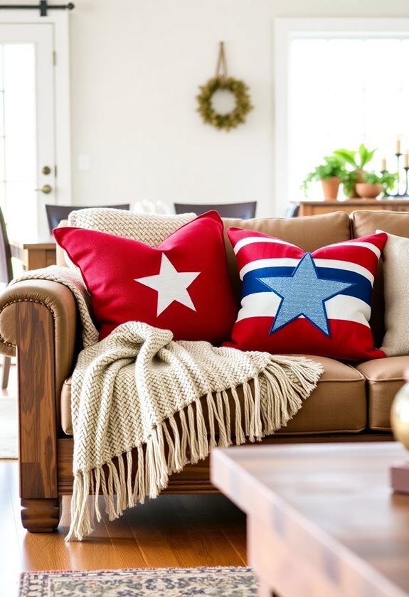 cozy farmhouse throw pillows