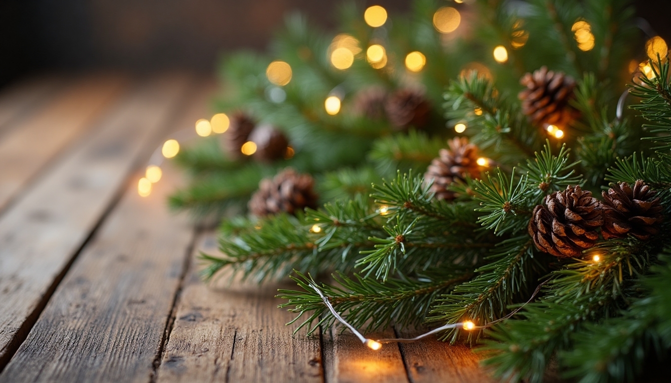 cozy rustic holiday arrangements