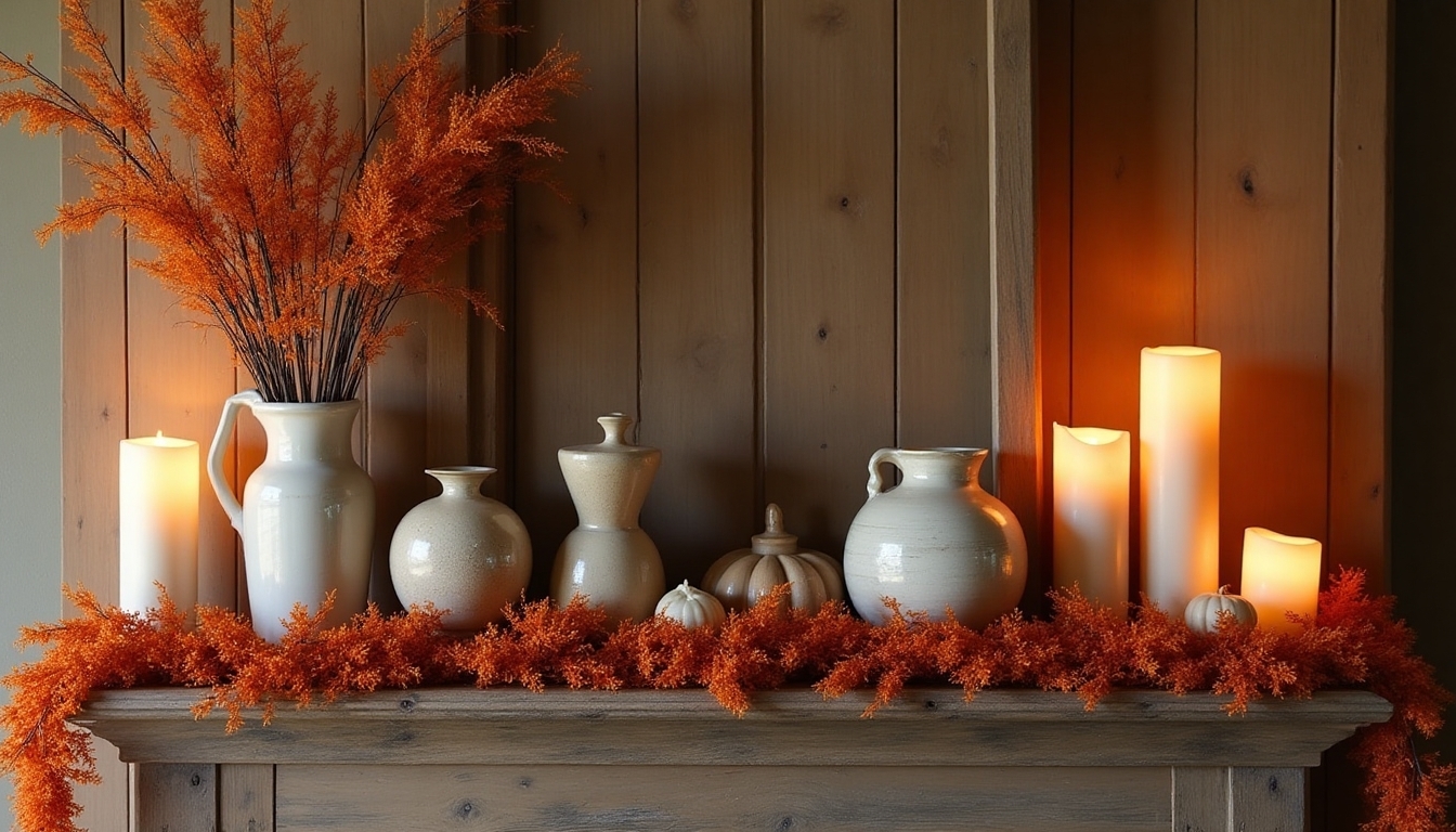 cozy rustic holiday decor