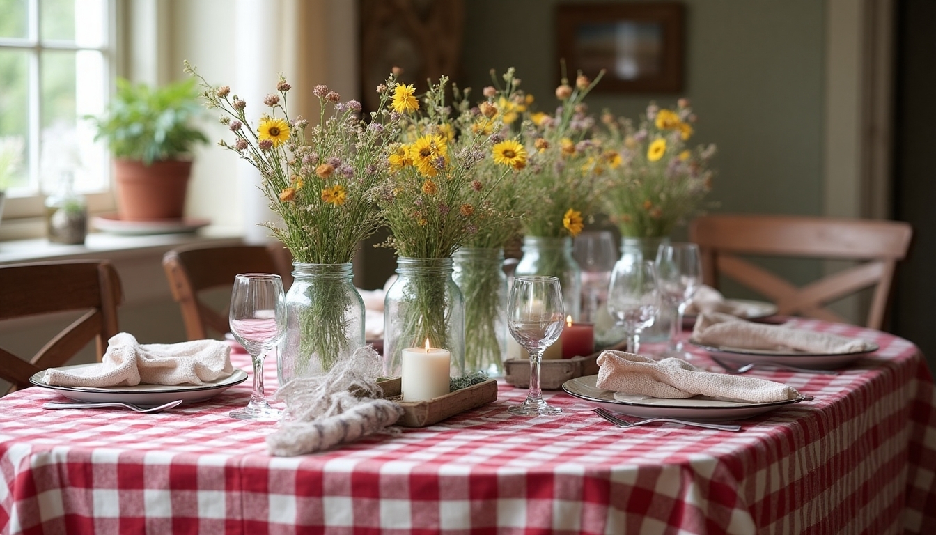 cozy rustic patriotic decor
