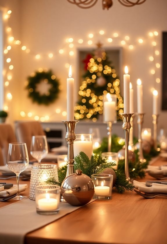 cozy warm holiday ambiance