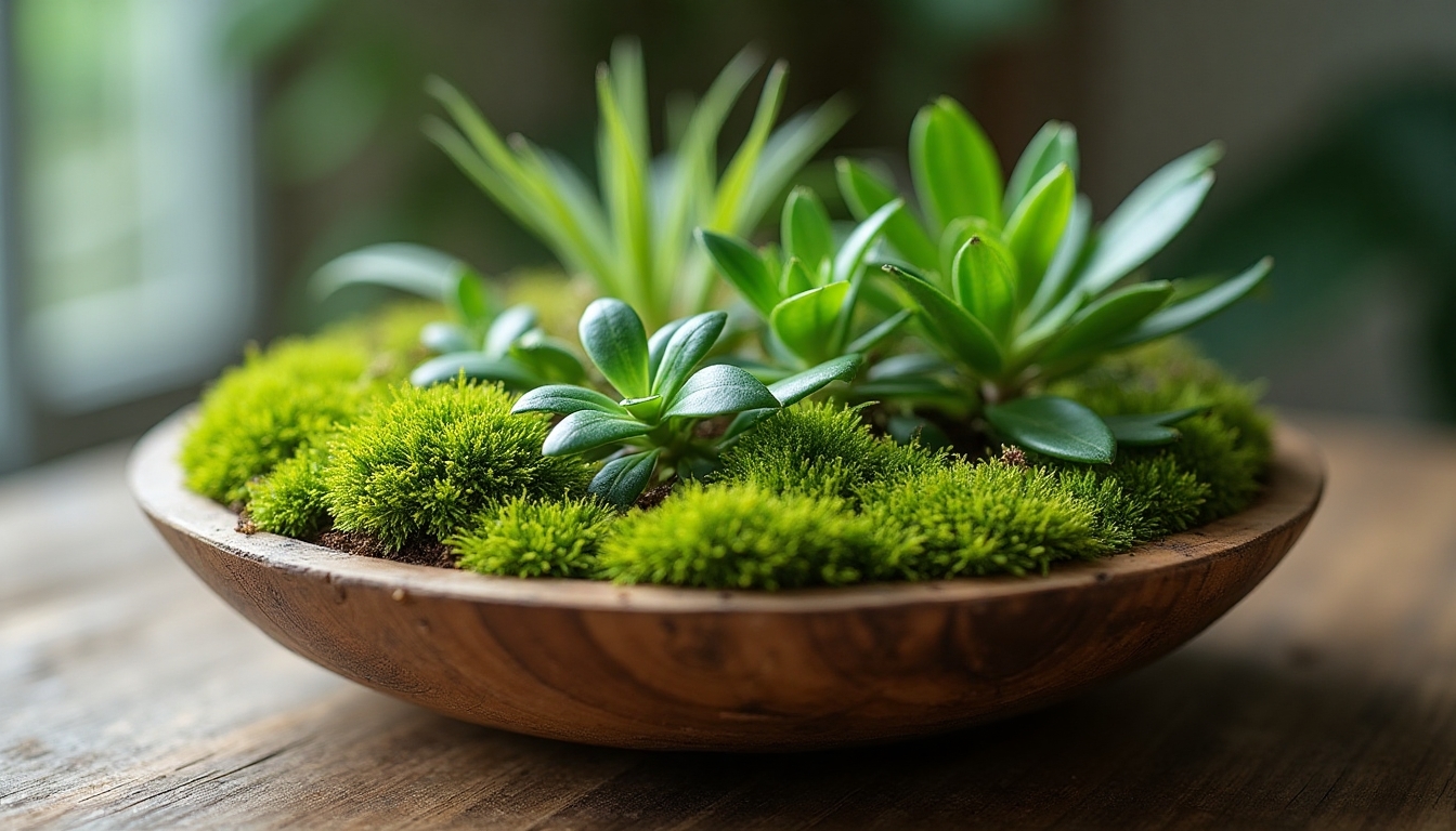 create lush greenery base