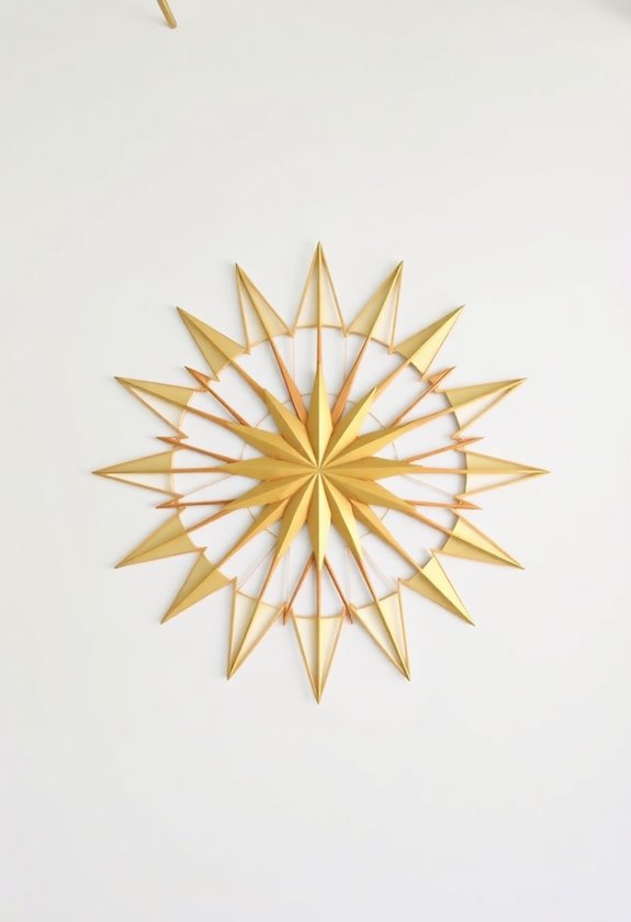 creative geometric wall art