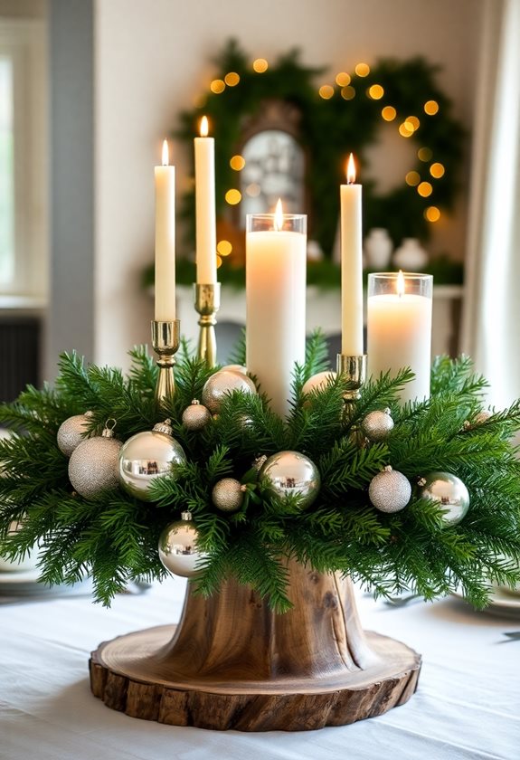 creative holiday table decor
