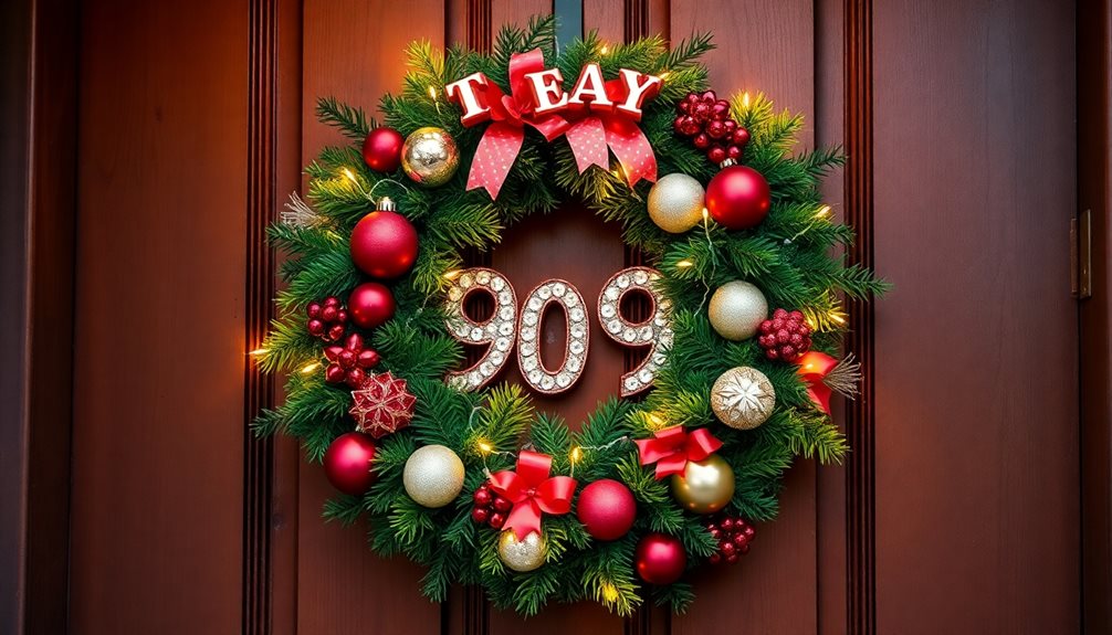 creative new year wreaths