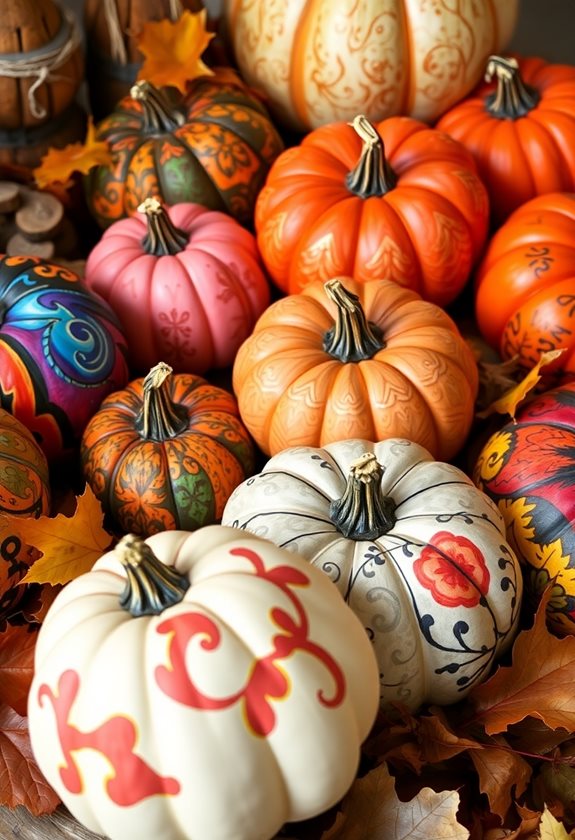 creative painted pumpkin ideas