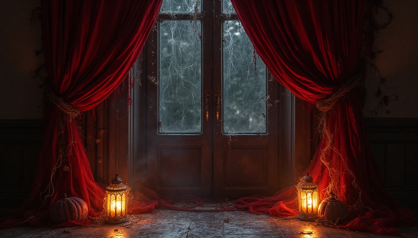 creepy carnival photo booth