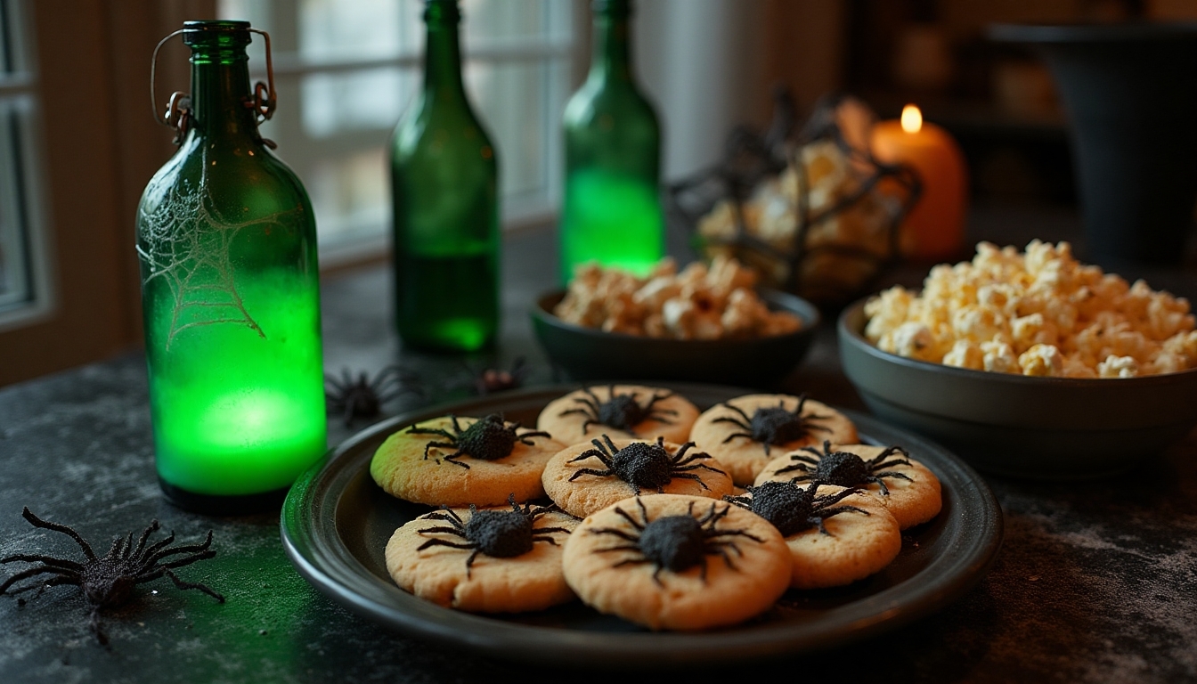 creepy themed snacks and drinks
