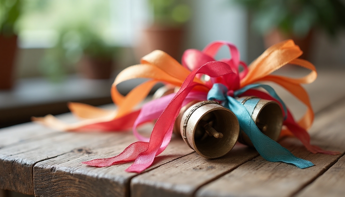 decorative wands with bells
