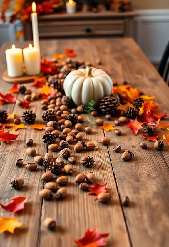 diy autumn table decor