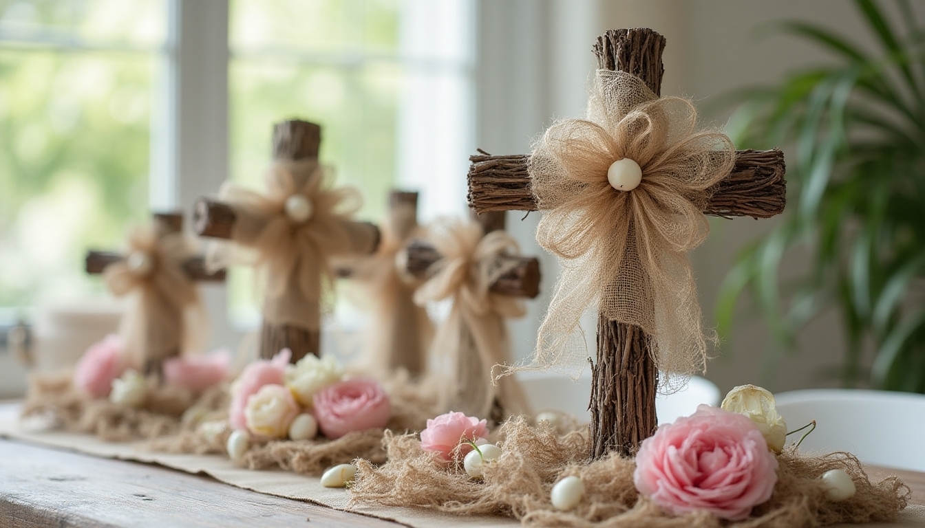 diy easter cross decorations