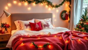 diy festive bedroom decor