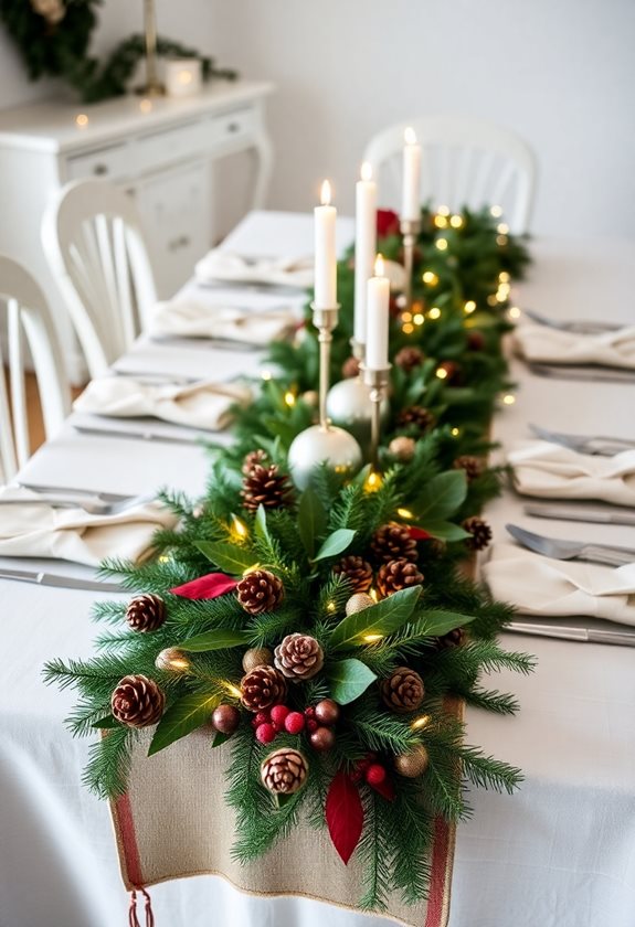 diy festive table linens