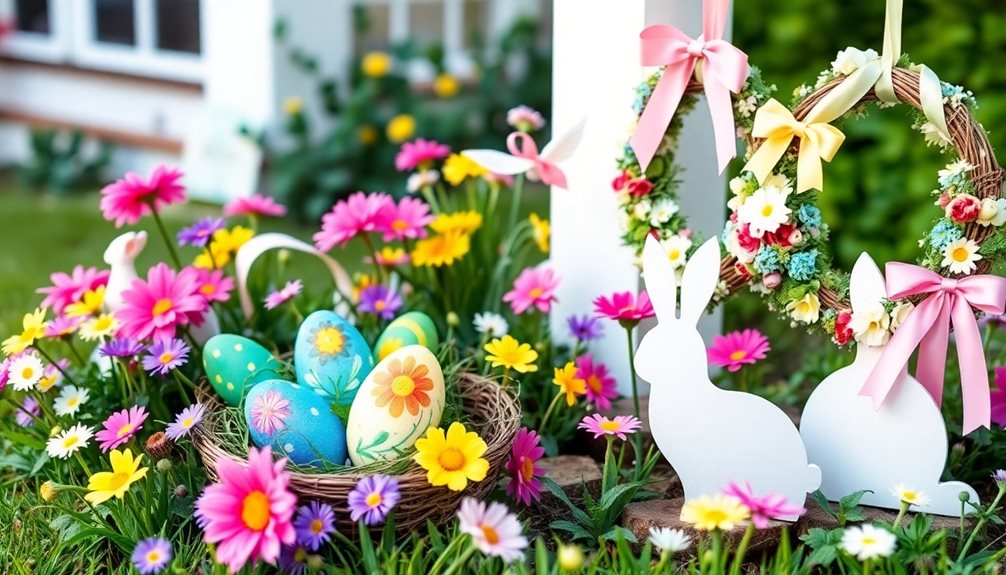 diy outdoor easter decorations