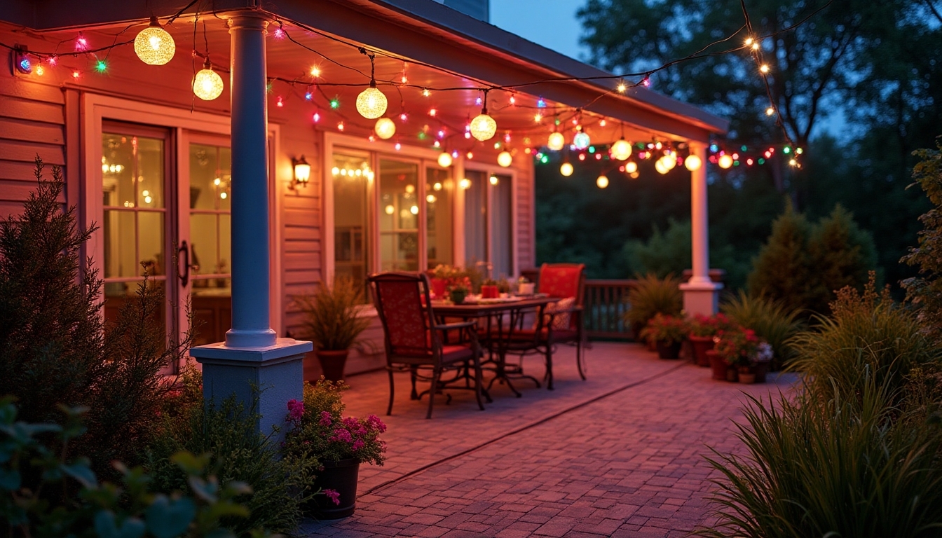 durable patriotic globe lights