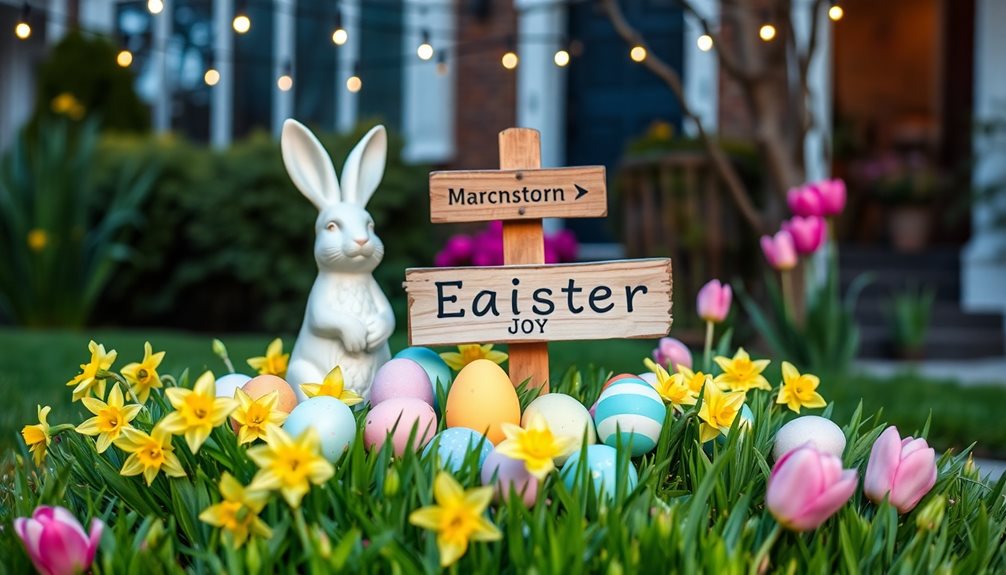 durable visible easter decor