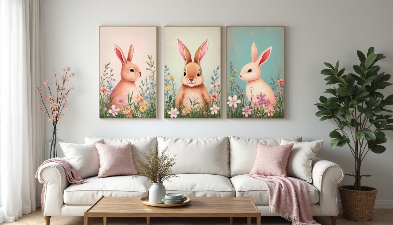 easter canvas art projects