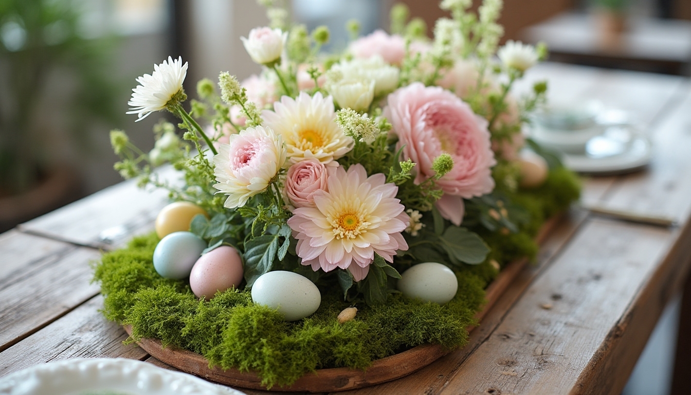 easter centerpiece supply list