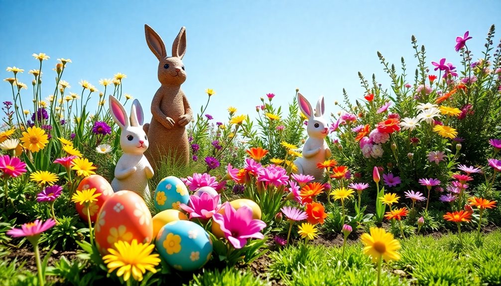 easter decorations for outdoors