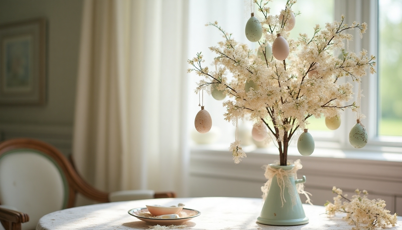 easter egg tree decorations