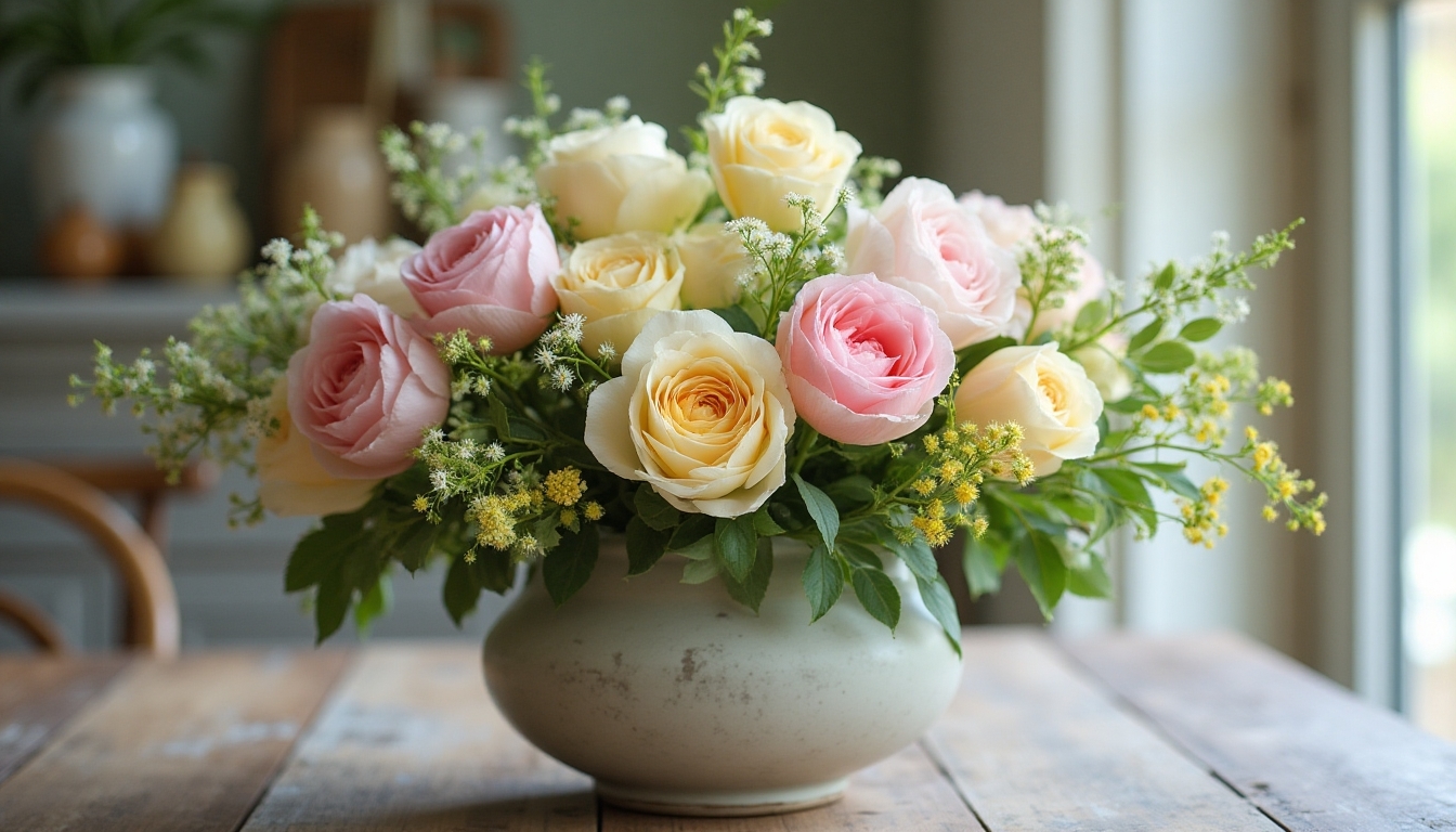 easter floral color palette