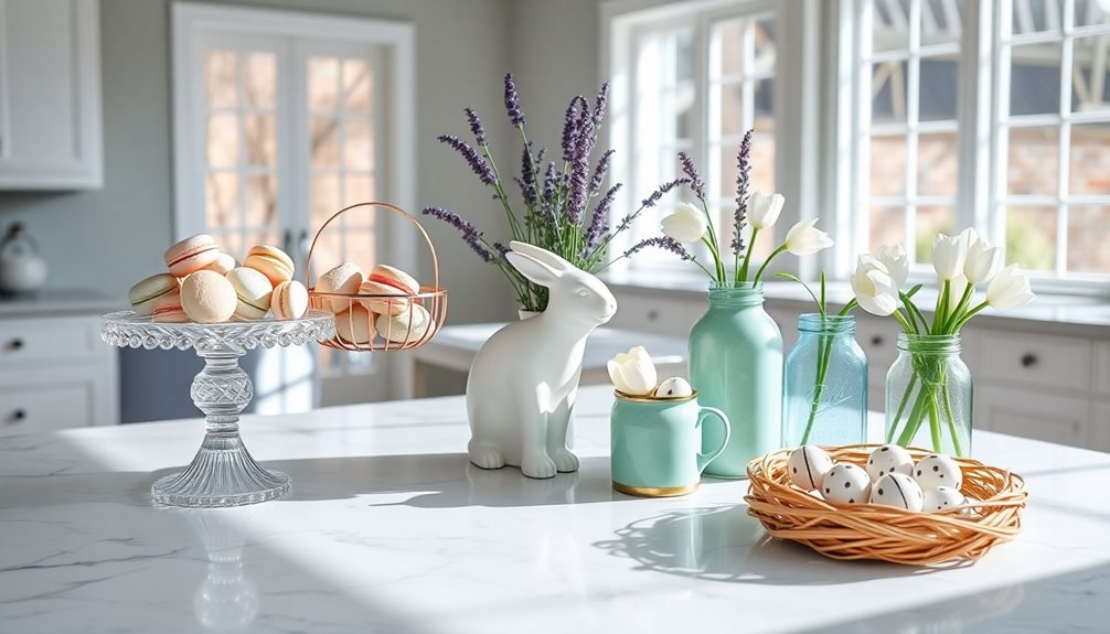 easter kitchen island decor