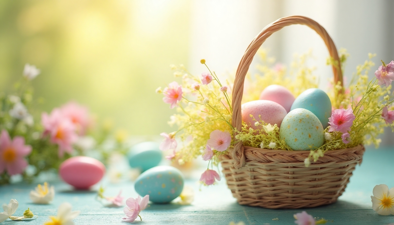 easter paper chain decorations