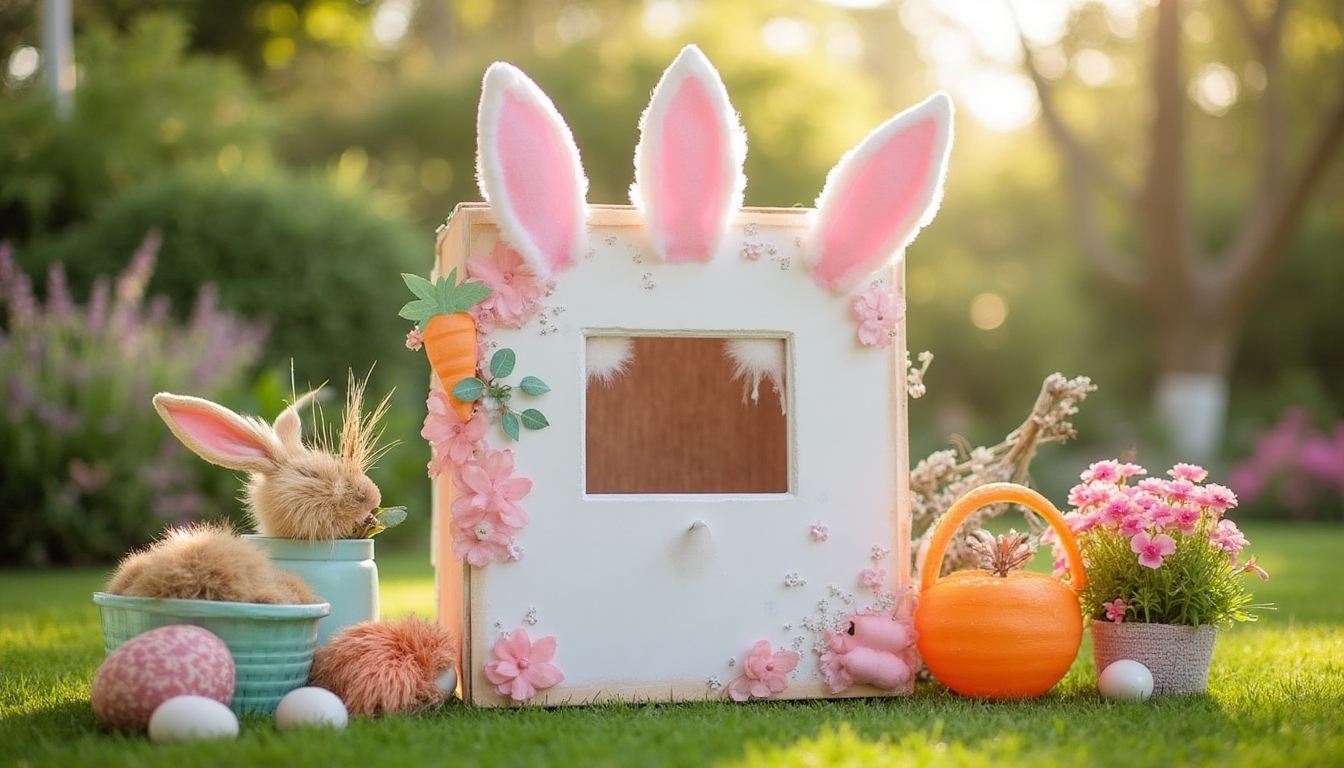 easter photo booth fun