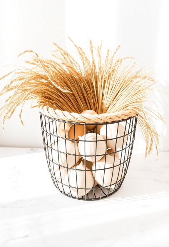 eco friendly easter basket decor