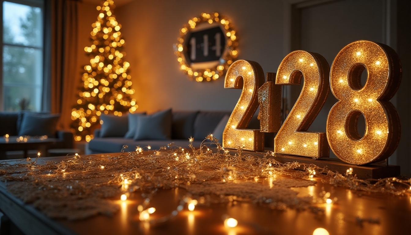 elegant new year s countdown decor