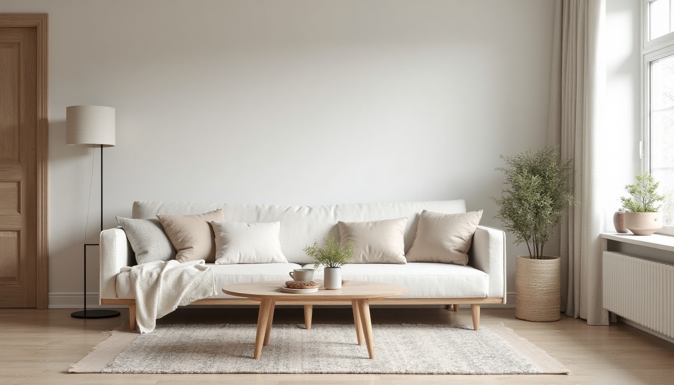 embrace serene negative space